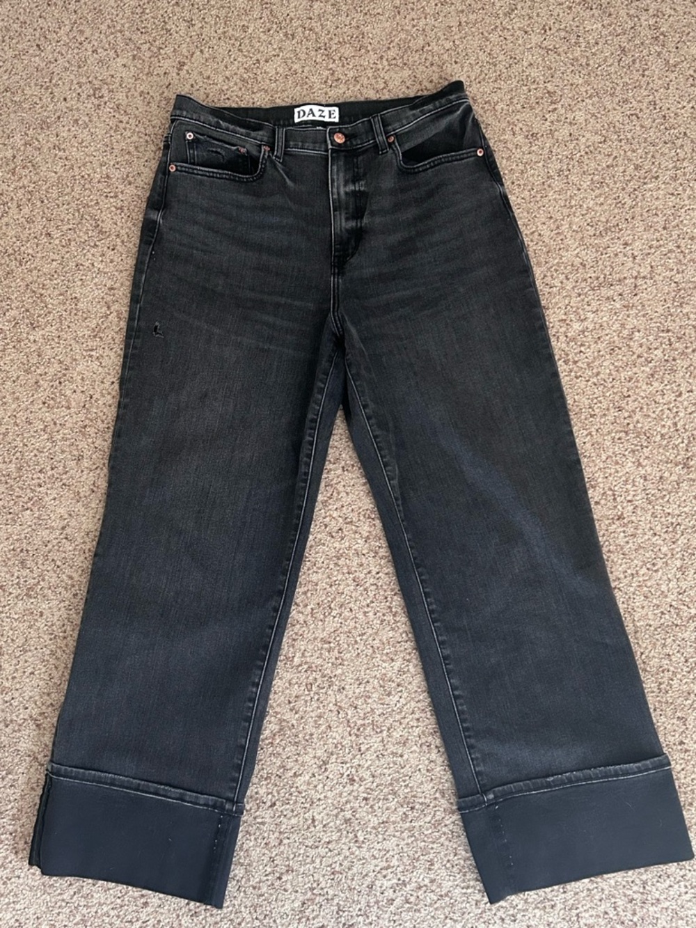 Daze Denim High-Rise Loose Jeans
